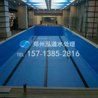 山东省招远市温泉大酒店 拆装式游泳池工程案例